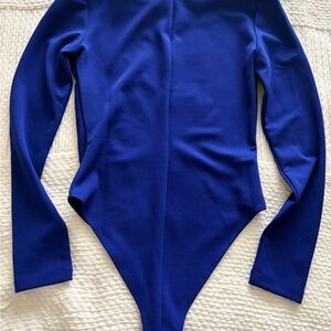 Zara Royal Blue Long Sleeve Bodysuit